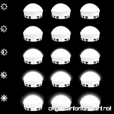 EWEMOSI 10 Vanity Mirror Lights - Dimmable LED Light Bulbs - Intelligent Adjustment Brightness for Makeup Vanity Table Set in Bathroom Living Room Hallway - B07BF4PDYS