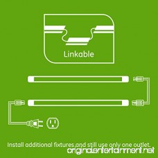 GE 38847 Premium LED Light Bar 36 Inch Under Cabinet Fixture Plug-In Convertible to Direct Wire Linkable 1220 Lumens 3000K Soft Warm White High/Off /Low Easy to Install - B079QHSDKX