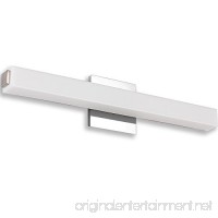 JUSHENG Vanity Light 24.4 inches LED Vanity Light 16 W White Acrylic Rectangle Tube Neutral White 4000K - B077M86JGL