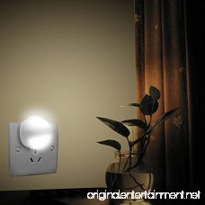 Kohree Automatic Plug-in LED Night Light Lamp with Dusk to Dawn Sensor (White) Pack of 4 - B018LCJJI2