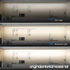 LED Under Cabinet Lighting Aglaia Dimmable Under Cupboard Light LED 9W 6000K Ultra Thin Closet Light Bar for Kitchen Shelf Locker Show Case（3 Pack） - B074G1LTFS