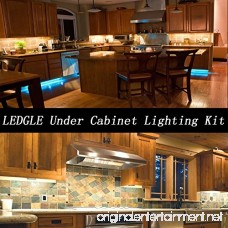 LEDGLE Under Cabinet Lighting Kit 550lm LED Puck Lights 6W 3000K Warm White All Accessories Included Closet Kitchen Lights Set of 3 - B0716JNX8S