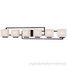 Lighting on the Square 45 Wide Bronze Bath Wall Light - B006NAFD8A