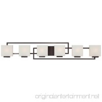 Lighting on the Square 45" Wide Bronze Bath Wall Light - B006NAFD8A