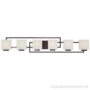 Lighting on the Square 45 Wide Bronze Bath Wall Light - B006NAFD8A