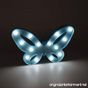 MyEasyShopping Party Decoration 3D Table LED Nightlight Blue Butterfly - B07DJN8ZRS