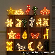 MyEasyShopping Party Decoration 3D Table LED Nightlight White Bell - B07DJPXB99