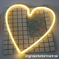 MyEasyShopping Party Decoration USB Rechargeable 3D Table LED Nightlight-Loving Heart - B07DJLHYGZ