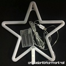 MyEasyShopping Party Decoration USB Rechargeable 3D Table LED Nightlight-Star - B07DJVRWF7