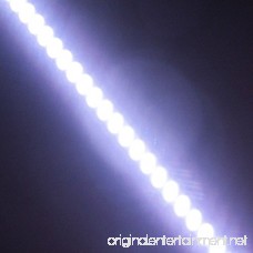 Rextin 5M 10pcs 0.5m Rigid Hard Led strip Light 7020 White LED 36LEDs/0.5M Super Bright Led Bar Strip Lights 12V With 3M Tape Adhesive backside - B00NFBG1O0