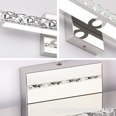 SOLFART LED Vanity Lights Over Mirror 25.4 inch 24W Crystal Wall Lights for Bathroom Lighting Fixtures - B078WQVXZQ