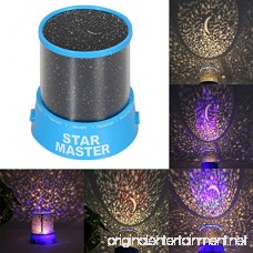 Youcoco LED Night Light Star Moon Baby Kids Sleep USB Projector Rotation Light Lamp Home - B07DFYY4YD
