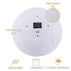3D Moon Lamp 5.9 inch Slopehill Lunar Night Light LED Yellow Warm and White 3 Colors Change Tapping Control with USB Charging Home Decorative Lights Baby Nursery Lamp Best Gift (15 cm) - B075ZF69B7