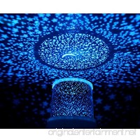 Aeeque LED Star Projector Night Light Amazing Lamp Master For Kids Bedroom Home Decoration With USB Cable  Blue - B019HAEU22
