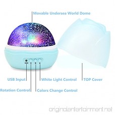 Colorful Undersea World McWorks Baby Projector Rotating Night Lights Best For Kid's Gift To Stimulate Curiosity and Imagination - B075NYQFTW