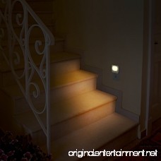 Emotionlite Plug in Night Light Warm White LED Nightlight Dusk to Dawn Sensor Adults Kids Toddler Bedroom Bathroom Kitchen Hallway Stairs Corridor Ultra Slim UL Approved 4 Pack - B075KLB84R