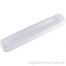 GE 17448 Wireless LED Light Bar Remote Controlled Battery Operated 12 Inches 100 Lumens Soft White Two Modes Manual On/Off No Wiring Needed Easy to Install Add Light Where You Need It - B003NAXL5K