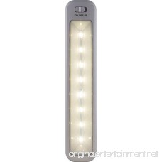 GE 17448 Wireless LED Light Bar Remote Controlled Battery Operated 12 Inches 100 Lumens Soft White Two Modes Manual On/Off No Wiring Needed Easy to Install Add Light Where You Need It - B003NAXL5K