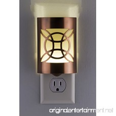 GE LED CoverLite 11332 Oil-Rubbed Bronze Finish Plug-In Auto Night Light Light Sensing Dusk to Dawn Sensor Energy-Efficient - B007S848SW