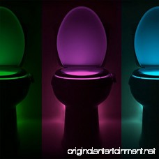 IllumiBowl Toilet Night Light - (As Seen On Shark Tank) Motion Activated Multi-Color Universal Fit - B01MRKMHBH