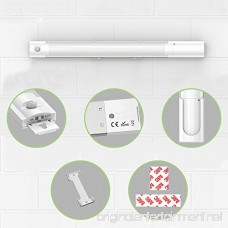 JforU Motion Sensor Light 25 LED Closet Lighting Detachable USB Rechargeable Night Lights Light Bar with Magnetic Strip for Cabinet Closet Wardrobe Kitchen Bedroom [Newest Design] - B071WPN42J