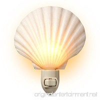 Natural Seashell Night Light - Beach Decor - By Tumbler Home - B01MR2Z876