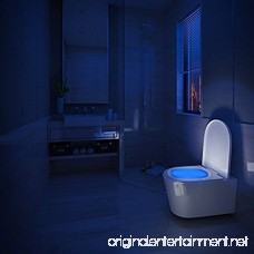 Vintar Rechargeable 16-Color Motion Sensor LED Toilet Night Light 5-Stage Dimmer IP67 Waterproof Light Detection. - B075CHVC66