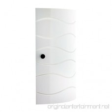 Avellina 1 Light Wall Sconce Lighting Fixture - Carved Opal Glass - Linea di Liara LL-WL828 - B00NC9OFM0