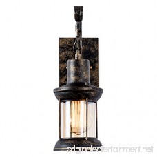 Gladfresit Vintage Wall Light Industrial Lighting Retro Metal Wall lamp Indoor Home Rustic Lights Fixture(Painted with Oil Rubbed Bronze) - B07BHJDGM6