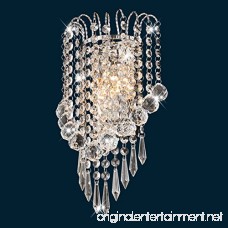 Surpars House Crystal Wall Lamp Silver - B073559M54