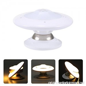 0.7W UFO Motion Sensor LED Night Light 360 Degree Rotating Wall Lamp - B079ZX58BG