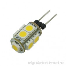 Ei-Home 5050-9SMD G4 LED Bulbs 2.5W，DC 12V RV light Bulbs Replace Halogen Lamp G4 LED Spotlight for Home Landscape Car Cabinet Lighting，Track Lighting Warm White Pack of 12 - B072SMJHZY