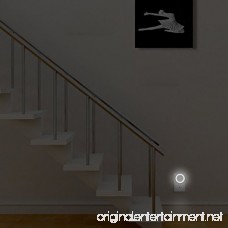 LED Motion Sensor Night Light for Bedroom Bathroom Hallway Step and Stairs Energy Efficient - B079FMB5SQ