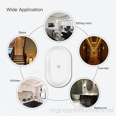 Motion Sensor Night Light ANTIEE LED Night Light Stick-on Anywhere Indoors Wireless Cabinet Night/Stairs Light Safe for Kids Great for Closet Stairs Bathroom Kitchen Nursery (White) - B073F8Q2XR