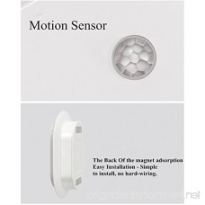 Motion Sensor Night Light ANTIEE LED Night Light Stick-on Anywhere Indoors Wireless Cabinet Night/Stairs Light Safe for Kids Great for Closet Stairs Bathroom Kitchen Nursery (White) - B073F8Q2XR