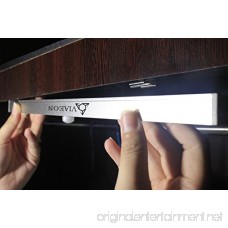 VIAEON 20-LED Closets Cabinet LED Night Light Battery Operated Wireless Motion Sensing Sensor Light for Attics Hallway Washroom - B01CYAK62A
