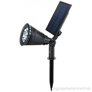 Albrillo Solar Spotlights Outdoor IP65 Rechargeable Dimmable Auto On Off 2 Pack - B01EJ1U9QU