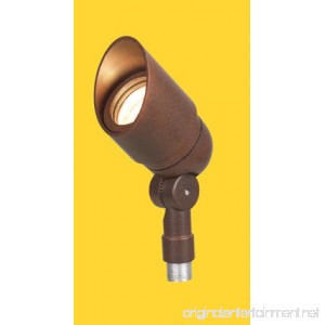 Corona Lighting CL-505-BZ 50W Low Voltage Mini Aluminum Bullet Directional Light w/360° Rotatable Shroud - Bronze - B0074K4DJS