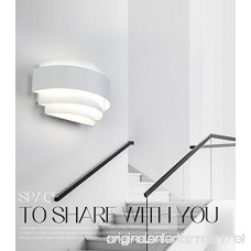 Decoroom Modern LED Wall Light Sconce up Down Wall Lights Wall Lamp Perfect for Living Room Hallway Bedroom Lamps Warm White(Light Bulb Include) - B07B24YZT3