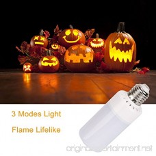 LED Flame Bulb LED Flickering Flame Light Bulbs 3 Modes 2835 LED Beads Flickering Emulation Lamps Simulated Nature Fire in Lantern Atmosphere for Home Christmas Valentine's and Parties - B077YBJYWY