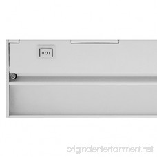 NICOR Lighting Slim 8-Inch Dimmable LED Under-Cabinet Light Fixture White (NUC-3-08-WH) - B00TSQKCK0