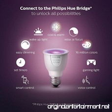 Philips 456673 Hue White and Color Ambiance PAR16 Dimmable LED Smart Spot Light - Works with Alexa Apple HomeKit and Google Assistant (Certified Refurbished) - B07BX56J8V