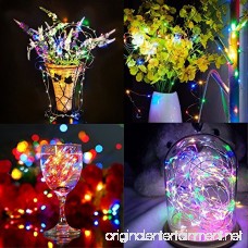 Ankway Solar String Lights Multi Color 200 LED Fairy Lights 3-Strand Copper Wire Light 8 Modes 72 ft Solar String Lights Waterproof Twinkle Lights for Garden Patio Indoor Outdoor(Multi Color) - B0762WPZKV