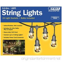Feit Electric 48ft / 14.6m Outdoor String Lights(48 Feet) - B00NE65B6A