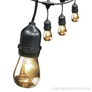 Feit Electric 72041 30' 10-Socket 15 Bulbs Outdoor String Light Set - B016FKC4TS