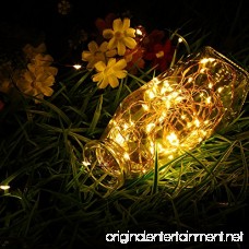 GDEALER 4 Pack Fairy Lights Fairy String Lights Battery Operated Waterproof 8 Modes 50 LED 16.4ft String Lights Copper Wire Firefly Lights Remote Control Christmas Decor Christmas Lights Warm White - B01M0XUF5P