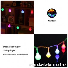 Globe String Lights 40 LED Colorful Ball lights Battery Operated Starry Fairy Lights IP 65 Waterproof Decorative String Lights Outdoor for patio Christmas Garden Wedding Parties - B07F9TWXDB