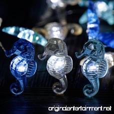 Impress Life Nautical Theme Decorative String Lights Under the Sea Sanddollars Seahorse Beach Lights with Remote 10 ft 30 LEDs for Covered Outdoor Camping Wedding Birthday Bedroom Parties Ornaments - B072MPVSQZ