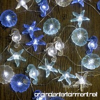 Impress Life Nautical Theme Decorative String Lights  Under the Sea Sanddollars Seahorse Beach Lights with Remote 10 ft 30 LEDs for Covered Outdoor Camping Wedding Birthday Bedroom Parties Ornaments - B072MPVSQZ