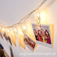 Photo Clips String Lights Reabeam Twinkle Light Wedding Anniversary Party  Home Bar  Coffee Shop Christmas Halloween Decor Lights Battery Powered for Hanging Pictures Notes Memos Artwork - B075JB4437